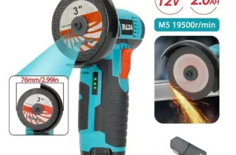 *משחזת זוית נטענת HILDA 12V – פתרון איכותי לכל עבודות הליטוש והשיוף* 🔧