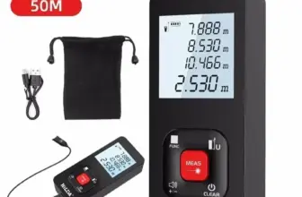 *מד לייזר מקצועי HILDA – 50M/100M/120M להערכת מרחקים מדויקת* 📏🔍