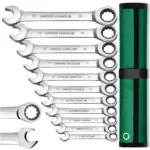 *סט מפתחות רינג רצ'ט מקצועי WOZOBUY* 🔧🔩