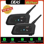 *אינטרקום לקסדת אופנוע EJEAS V6 PRO+ – לרכיבה בטוחה ומחוברת* 🏍️🔊