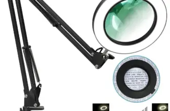 *זכוכית מגדלת מקצועית עם 72 נורות LED – 8X/10X הגדלה* 🔍💡