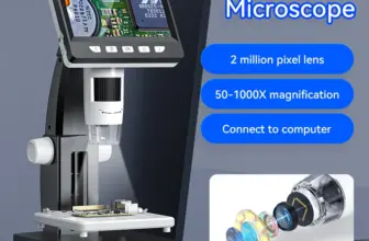 *מיקרוסקופ דיגיטלי LCD 4.3" עם הגדלה פי 1000 🔍*