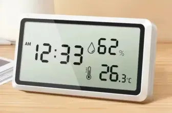 *מד חום ולחות דיגיטלי חכם XIAOMI + שעון שולחני* 🌡️