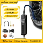 *משאבת אוויר ניידת HYVOHEX C1 – המתנפח האולטימטיבי לרכב!* 🚗💨