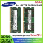*זיכרון RAM של סמסונג DDR4 SODIMM 4GB/8GB/16GB למחשב נייד* 💻✨
