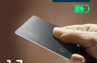 *כרטיס חכם ומשולב – מטען אלחוטי + מאתר חפצים מושלם לאייפון* 📱💳🔍