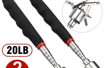 *🧲 מוט מגנטי טלסקופי עם תאורת LED – פתרון גאוני לחפצים שנפלו!*