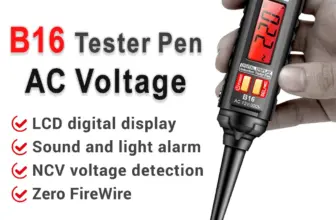 *עט מדידה חכם ANENG B16 – גלאי מתח ללא מגע 12V-300V* ⚡