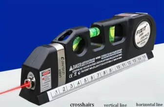 *פלס לייזר מקצועי + מטר 2.5 מטר במארז אחד* 🎯