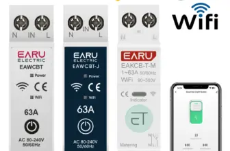 *מפסק זרם חכם Tuya WiFi – שליטה מרחוק במכשירי החשמל שלכם* 🔌💡