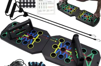 *לוח אימון שכיבות סמיכה מתקפל רב-תכליתי* 💪