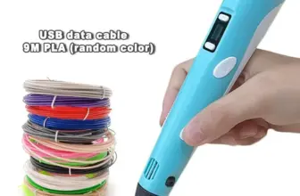 *עט הדפסת תלת-מימד אלקטרוני + 9 מטר חומר PLA*