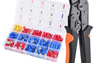 *ערכת כלי לחיצה מקצועית + 280 מחברים חשמליים* 🔧⚡