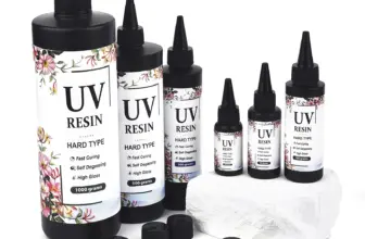 *דבק אפוקסי קריסטלי UV למלאכת יד 🔆*