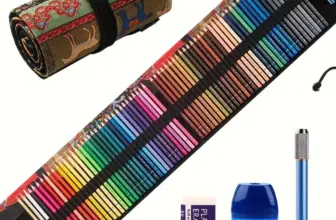*סט 72 עפרונות צבעוניים איכותיים לציור והדגשה* 🎨✏️