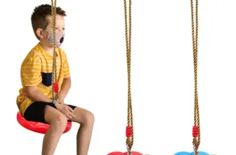 *נדנדת דיסק מעוצבת לילדים – פנים/חוץ בצורת פרח* 🌸