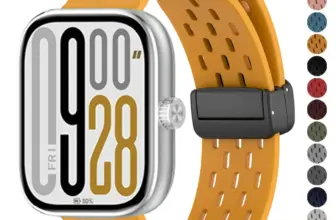 *רצועת סיליקון מגנטית לשעוני Redmi 4/5/6 ולצמידי Mi Band* 🔄⌚