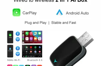 *ממיר CarPlay אלחוטי 2 ב-1 דגם 2025 – הופך את ה-CarPlay הקווי לאלחוטי!* 🚗📲