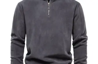 *ג'קט פליז איכותי עבה ומחמם לחורף מבית AIOPESON* 🧥❄️