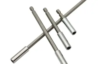 *מאריך מקצועי למברגה – 60/100/150/200mm עם מחזיק ביטים מגנטי* 🔧