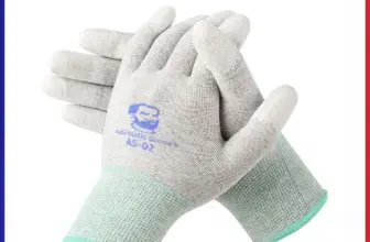 *כפפות אנטי סטטיות מסיבי פחמן MECHANIC AS02* 🧤