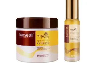 *מסכת קולגן + סרום ארגן לשיער Karseell – הסט המושלם לשיער יבש ופגום* 🌟
