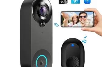 *פעמון דלת חכם עם מצלמה אלחוטית 1080P*