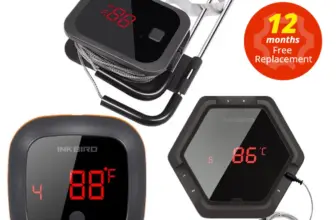 *מד חום דיגיטלי חכם לבישול INKBIRD IBT – חיבור בלוטות' לנייד* 🌡️🔥