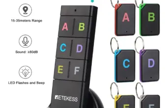 *מוצא המפתחות המושלם! RETEKESS TH104 – איתור אלחוטי למפתחות וחפצים חשובים* 🔑🔍