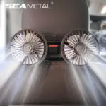 *מאוורר דו-ראשי לרכב SEAMETAL – הסוף לחום הבלתי נסבל!* 🌬️🚗