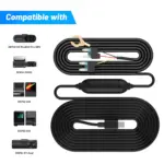 *ערכת חיווט מקצועית לדשקאם DDPAI עם מצב חניה 24/7* 🚗📹