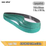 *4 רצועות שיוף מקצועיות לסכינים ולהברות 25×762 מ"מ* 🔪✨