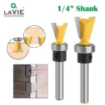 *מקדח נגרות מקצועי עם מיסב – ביט תעלה "זנב יונה"* 🪚