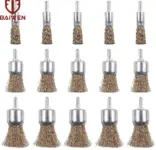 *🔧 סט מברשות תיל נחושת לדריל – 10/16/25 מ"מ 🔧*