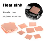 *10 יחידות רדיאטור נחושת למחשב נייד 0.3-2.0 מ"מ* 💻🔧