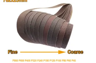 *🔥 10 חגורות שיוף מקצועיות 762×25 מ"מ – אלומיניום אוקסייד 🔥*