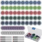 *סט 76 דיסקיות ליטוש ופוליש למיני מכונות שחיקה* 🔧✨