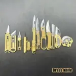 *סכין מיני בראס וינטג' מתקפל עם ברגיה – מחזיק מפתחות רב שימושי* 🔪✨