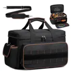 *תיק כלים מקצועי 17 אינץ' עם 20 כיסים ורצועת כתף* 🧰