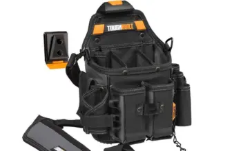 *תיק כלים מקצועי לחשמלאים TOUGHBUILT עם רצועת כתף* ⚡🔧