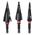 *🔩 סט 3 מקדחי מדרגות EZARC למתכת 4-32 מ"מ*