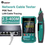 *בודק כבלי רשת מקצועי TOOLTOP ET622/623 🔌*