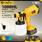 *אקדח צבע חשמלי נטען 1000ML – MELLWIN* 🎨