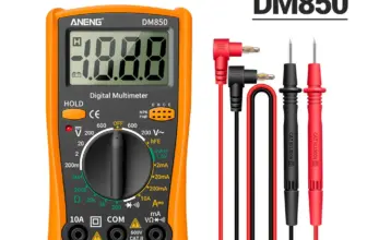 *מולטימטר דיגיטלי מקצועי ANENG DM850* ⚡🔧