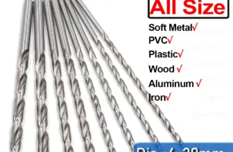 *סט מקדחים ארוכים מפלדה מהירה 160-400 מ"מ – לכל עבודה מקצועית!* 🔧