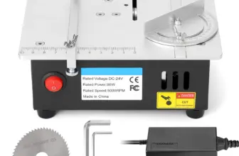 *מסור חשמלי מיני לשולחן – 5000 סל"ד עם 7 מהירויות* ⚡🪚