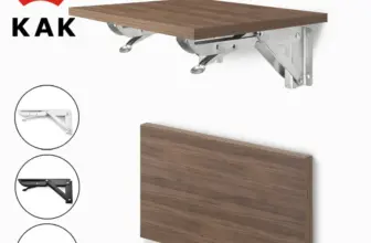 *תושבות מדף מתקפלות מנירוסטה KAK – פתרון חכם לחיסכון במקום!* 🔧📚