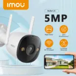 *מצלמת אבטחה חיצונית IMOU Bullet 2C 5MP – עם זיהוי אדם מבוסס AI* 🔍🏠
