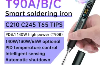 *מלחם חכם ALIENTEK T90 – 140W עם בקרת טמפרטורה מתקדמת* 🔥