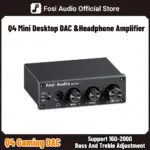 *מגבר אוזניות ו-DAC מיני Fosi Audio Q4 – שדרוג הסאונד של המחשב שלכם!* 🎧🔊
